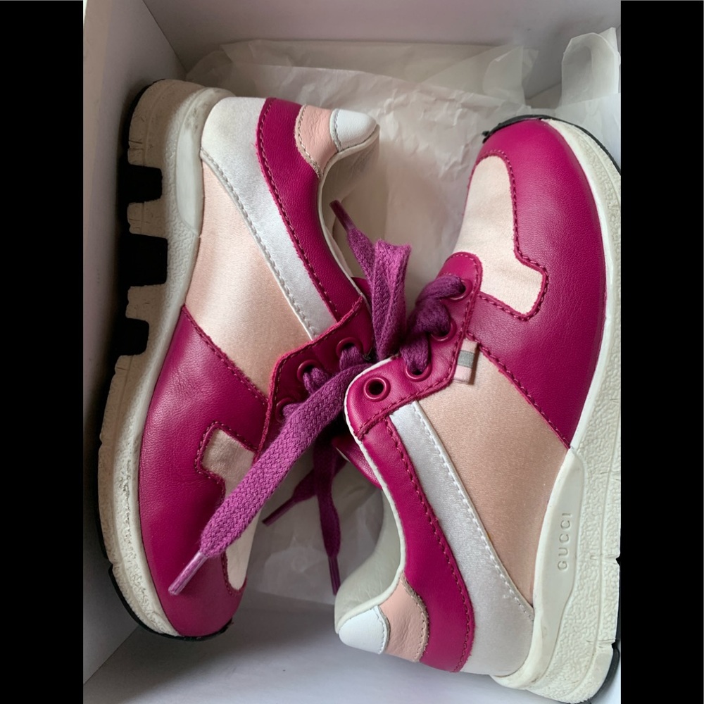 Kids Gucci Bougainville pink